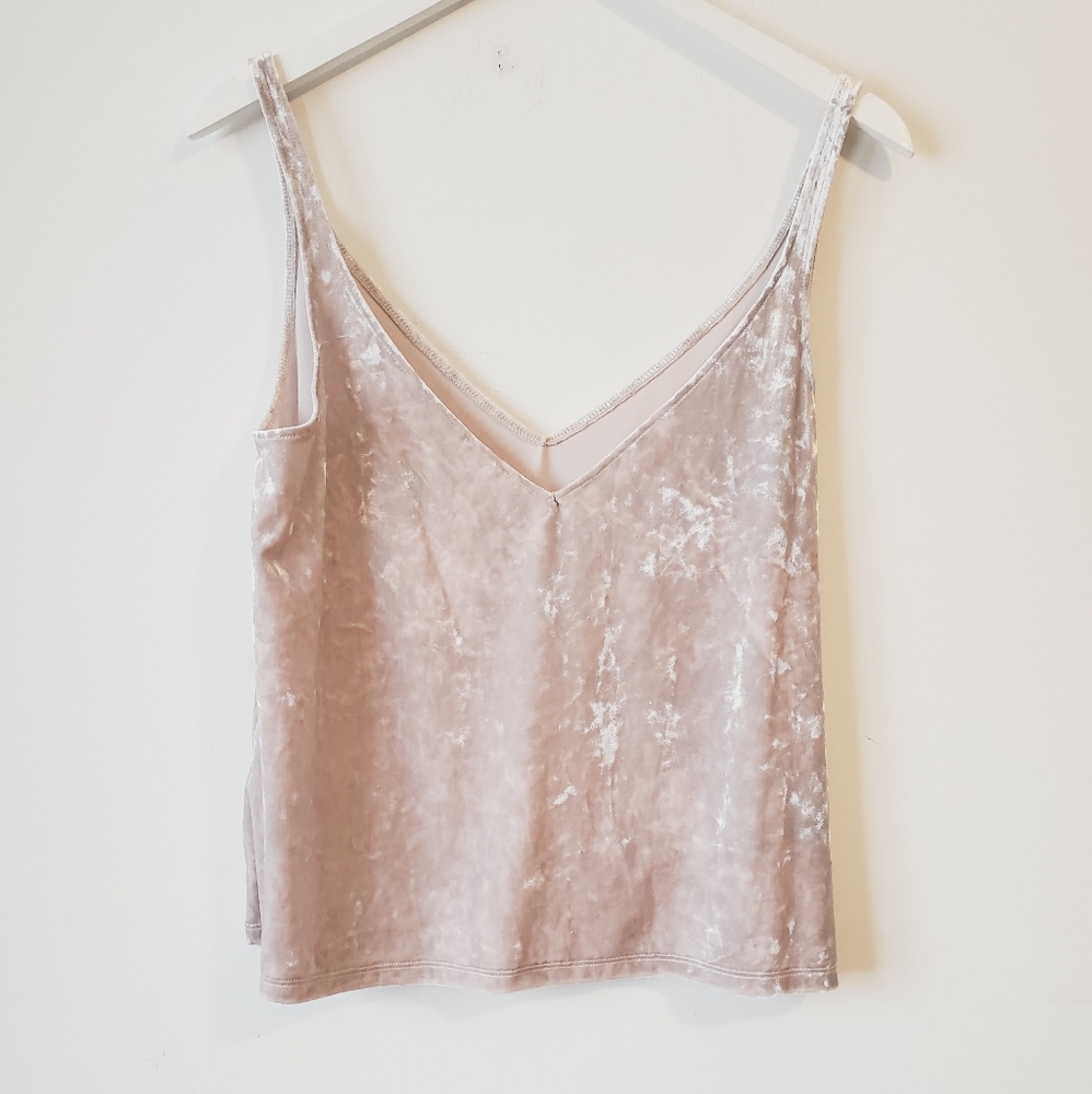 H&M Velour Top - Picture 2 of 2